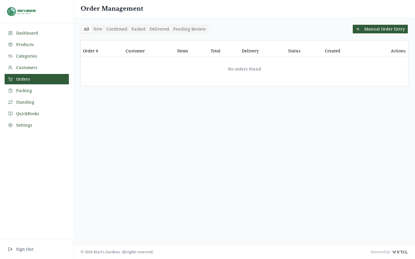 Orders